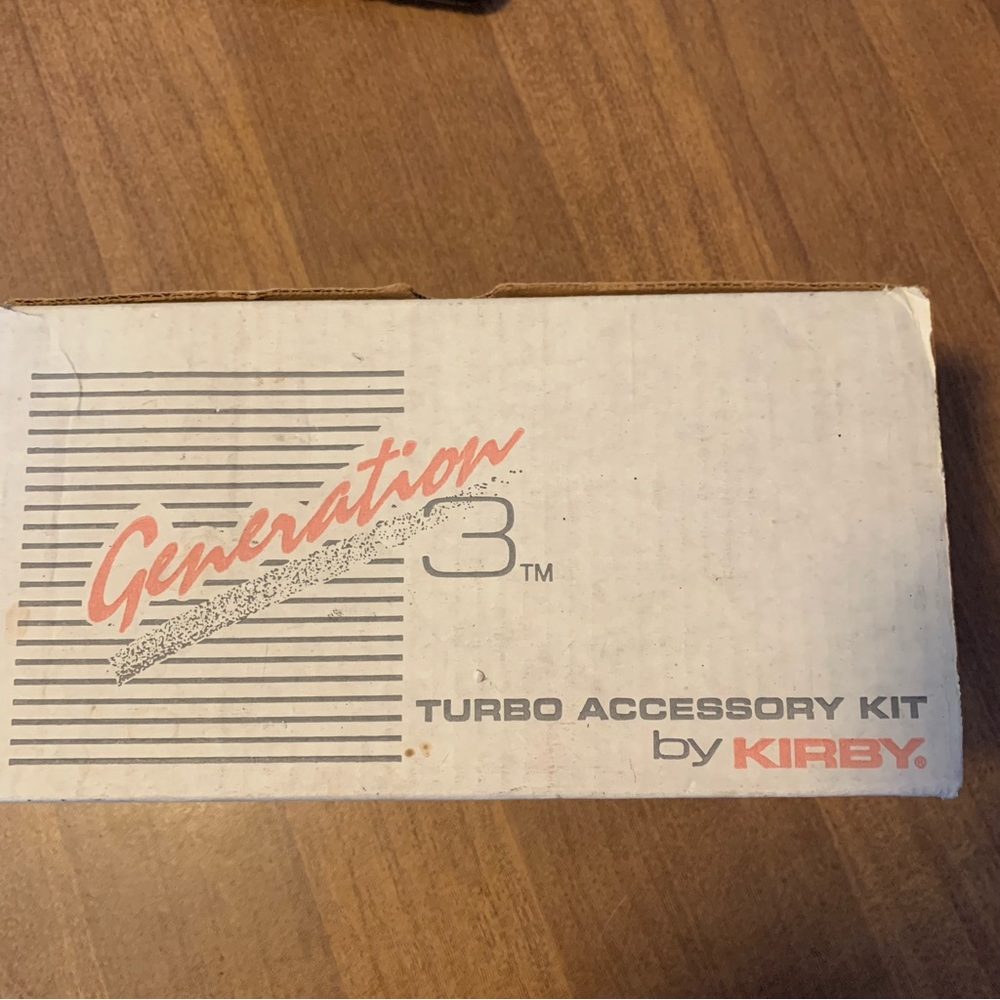 Kirby Gen 3 Turbo Accessory Kit for Sanding, Polishing, Scouring, & Massaging